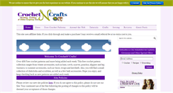 Desktop Screenshot of crochetncrafts.com